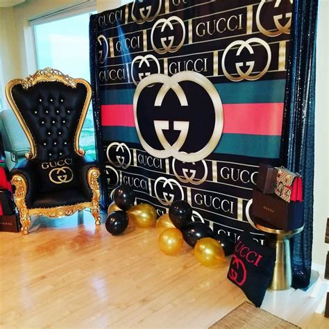 gucci decor store|gucci inspired party decorations.